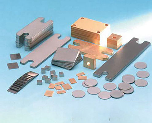 China Placa de base de cobre de IC do dissipador de calor do tungstênio com condutibilidade térmica alta fornecedor