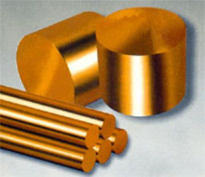 China Placas lisas da liga do tungstênio do cobre da cor W70cu30 do ouro para o campo do voo espacial fornecedor