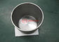 Cadinho do tungstênio do cinza de prata, copo do tungstênio da aglomeração para o cultivador de cristal fornecedor